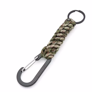 Брелок - Карабин круглый для ключей камуфляж 294