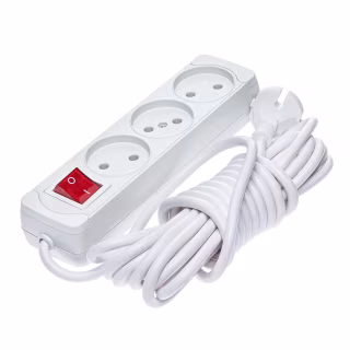 Удлинитель FL-BI 3 гнезда, 3 метра, выключатель 3303A