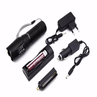 Ручной фонарь Police BL-200, P50 LED, Li-ion 1х18650 или 3хААА