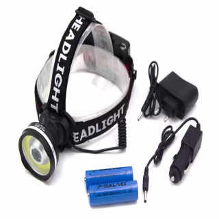 Налобний ліхтар X-Balog BL-T931, Акк., COB LED