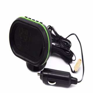 Часы электронные VST-7009V для автомобиля питание 12V