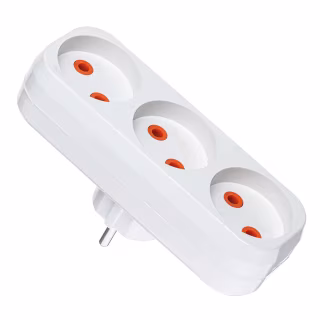 Тройник электрический M23 16А - 220V RFLF