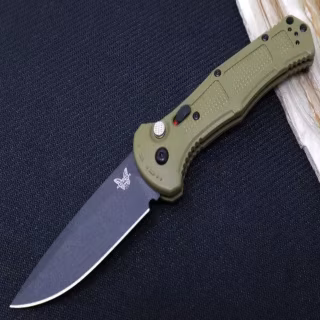 Нож выкидной Benchmade K2042, 440 - Olive