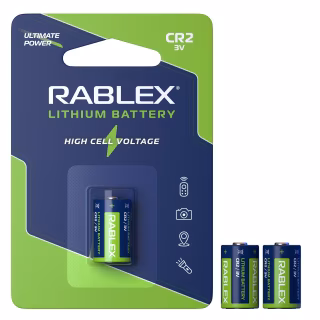 Батарейка Rablex CR2, 3V 1 шт. на блістері