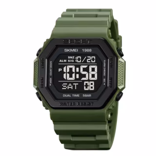 Годинники наручні SKMEI 1988AG, ARMY GREEN, 10281
