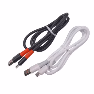 Кабель USB Силиконовый цветной 1м Type-C