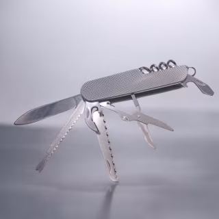 Мультитул швейцарский нож A775 Серебро