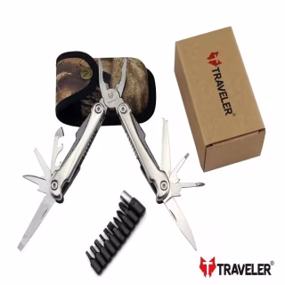 Мультитул Traveler A803 Серый с насадками