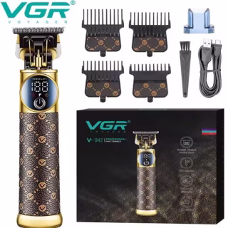 Тример для бороди та вусів VGR V-942 Brown