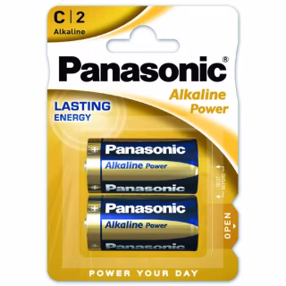 Батарейка Panasonic LR14, Alkaline