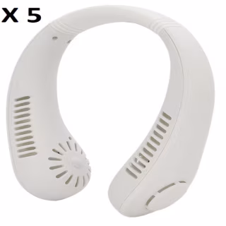 Вентилятор на шею Hands-free USB мини-вентилятор X5 с аккумулятором 10037