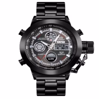 Часы наручные SKMEI 1515BK, BLACK, 9760