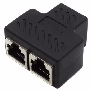 Двойник Разветвитель RJ45 LAN "коробочка"