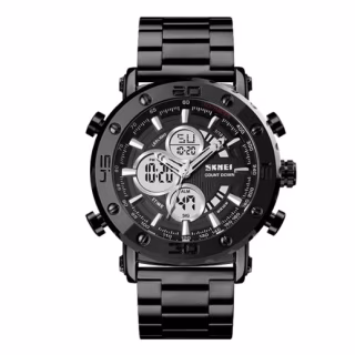 Годинники наручні SKMEI 1636BKBK, BLACK-BLACK, 10243