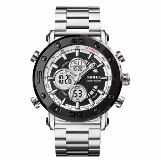 Годинники наручні SKMEI 1636SIWT, SILVER-SILVER, 10246