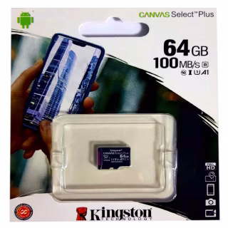 Карта памяти micro SDHC Kingston (UHS-3) 64GB class 10 (без адаптра) (Гарантия 3года)