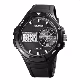 Годинники наручні SKMEI 1761BKWT, ЧОРНИЙ/БІЛИЙ, 10267