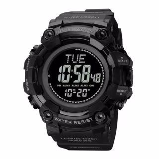 Часы наручные SKMEI 2037BK, BLACK, Compass, 10292