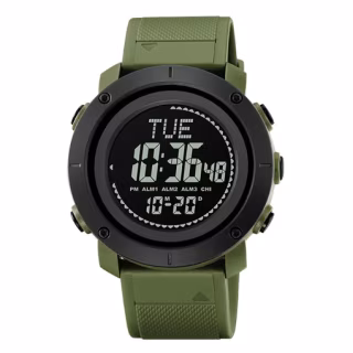 Годинники наручні SKMEI 2095AG, ARMY GREEN, Компас, 10305