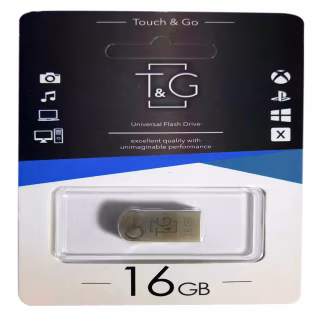 USB флеш накопичувач T&G метал серія 16GB/ TG112-16G (Гарантія 3 роки)