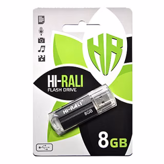 USB флеш накопитель Hi-Rali 8GB/ HI-8GBVC (Гарантия 3года)