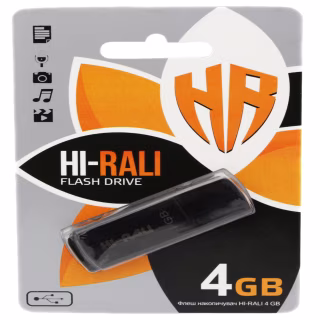 USB флеш накопитель Hi-Rali 4GB/ HI-4GBTAG (Гарантия 3года)