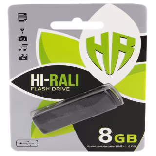 USB флеш накопитель Hi-Rali 8GB/ HI-8GBTAG (Гарантия 3года)
