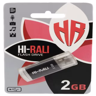 USB флеш накопитель Hi-Rali 2GB/ HI-2GBRKT (Гарантия 3года)