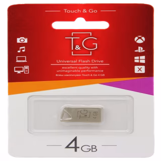 USB флеш накопитель T&G метал серия 4GB/ TG109-4G (Гарантия 3года)