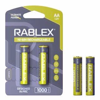 Аккумулятор Rablex HR6/AA Ni-MH 1000mAh 1.2V 1 шт.