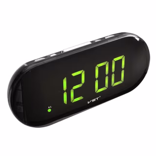 Часы электронные VST-717-4 салатовые, USB
