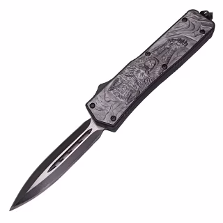 Нож выкидной фронтальный MicroTech SH585