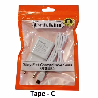 Мережева зарядна пристрій Dekkin DK-252 Orang Type-C DC 5V / 2.4A / USB x 1
