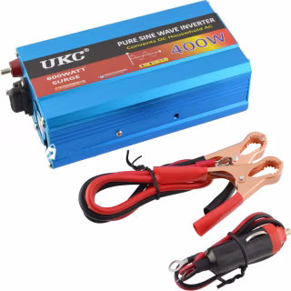 Інвертор перетворювач UKC 12-220V 400W з чистою синусоїдою / 4137