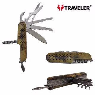 Мультитул швейцарский Traveler K-5011-G-40