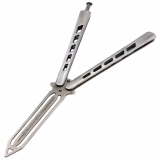 Ніж метелик Тренувальний Metalic AK14