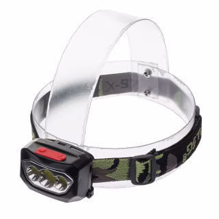 Налобный фонарь Bailong BL-933C, Акк., LED+COB, MicroUSB, 5112