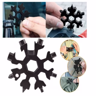 Мультитул Универсальный ключ шестигранники Снежинка / 5626