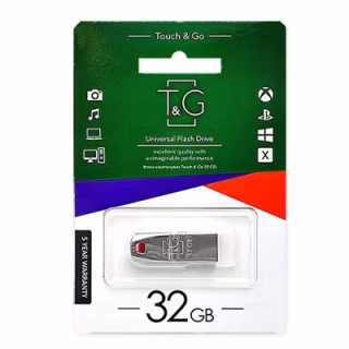 USB флеш накопитель T&G метал серия 32GB/ TG115 (Гарантия 3года)