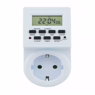 Розетка с таймером электронная недельная / 4980