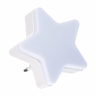 Ночник LED в розетку с выключателем Звёздочка YP-647 / DH-8