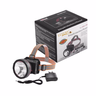 Налобный фонарь Yajia YJ-1850-15W, Аккумулятор, 15W XPE, Водостойкий