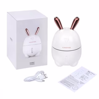 Увлажнитель воздуха и ночник 2 в 1 Xo Humidifiers Rabbit с фильтром для воды Белый /  3900