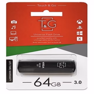 USB флеш накопитель T&G метал серия 64GB/ TG121 (Гарантия 3года)