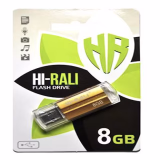 USB флеш накопитель Hi-Rali 8GB/ HI-8GBCORBR (Гарантия 3года)