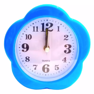 Часы Будильник L-71 / Цветок / разные цвета