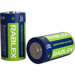 Батарейка Rablex LR14 C 1.5V / Алкалінова