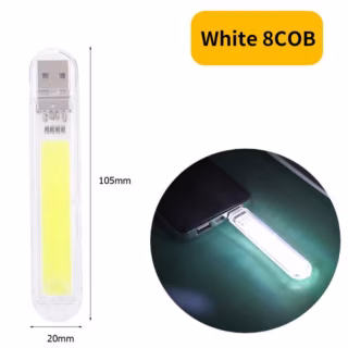 USB LED подсветка-лампа для ноутбука, повербанка USB RB443 COB, 9207