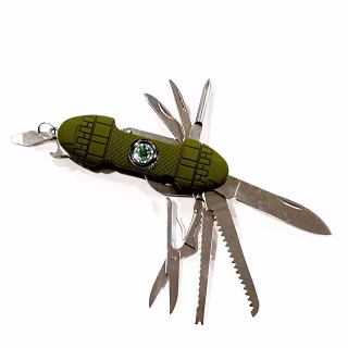Мультитул швейцарский нож Traveler U64 Зеленый