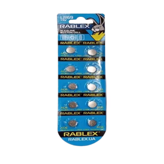 Батарейки-Таблетки Rablex LR69/AG6/1.5V блистер 10шт.